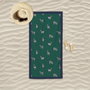 Mijölnir Toalla de playa Zebra - Verde